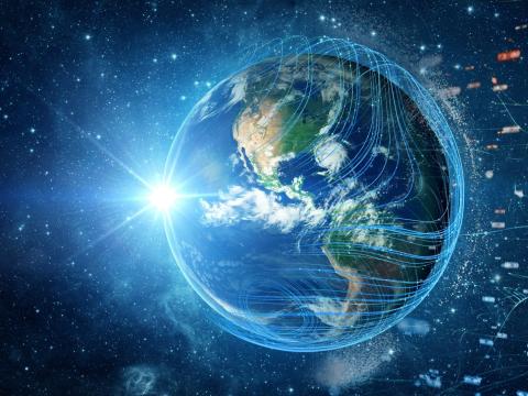 Earth system models allow researchers to study how the interactions between different parts of the Earth affect climate. (Illustration by Cortland Johnson | Pacific Northwest National Laboratory)