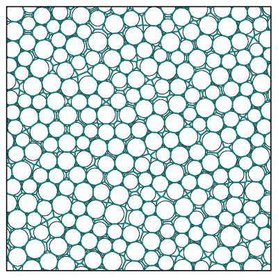 Disk elements with associated polygons used for remapping