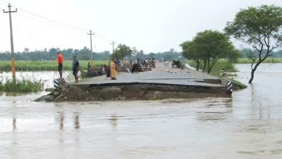 Excessive rainfall during the summer monsoon season.