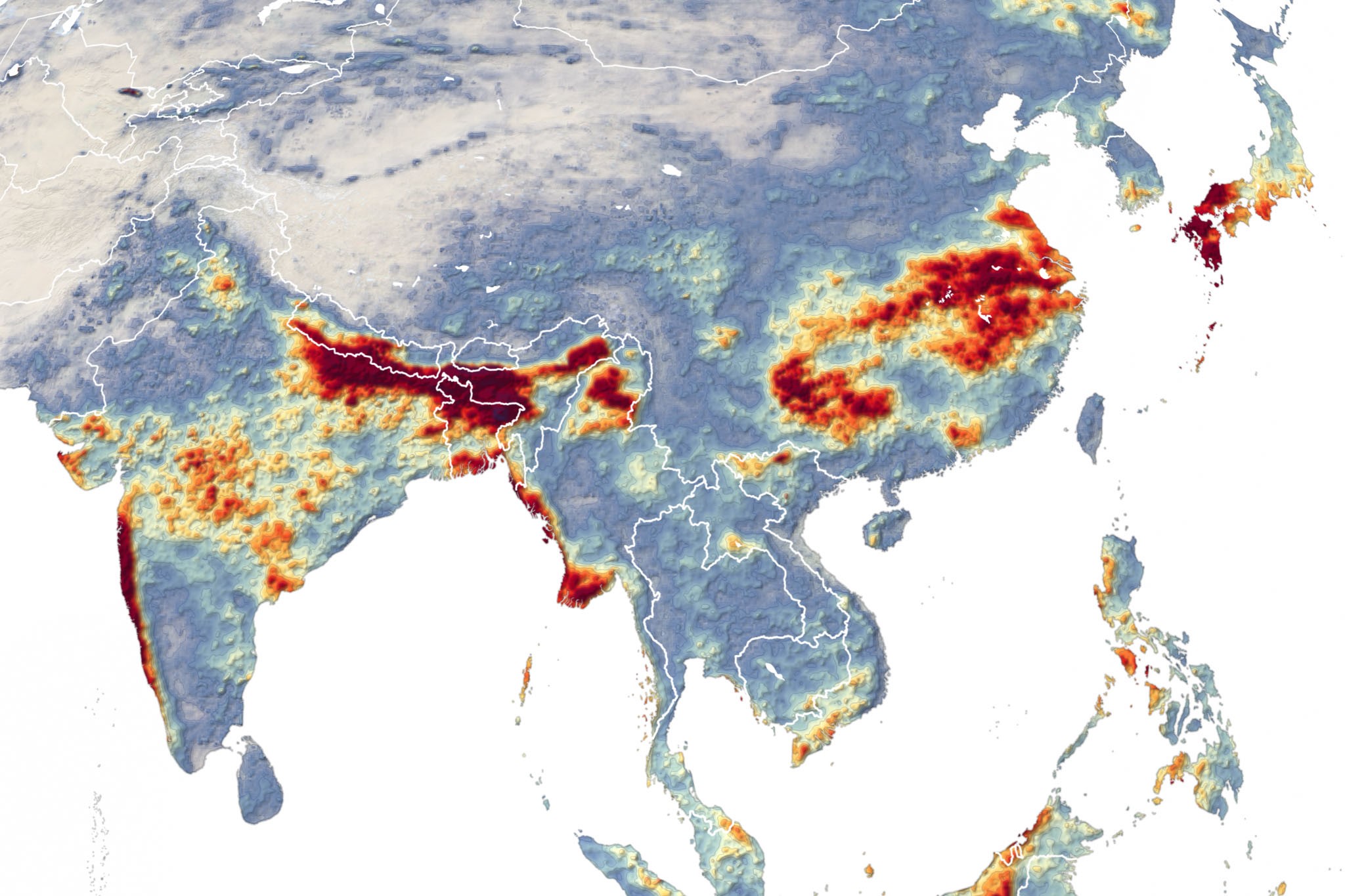 Recurrent Rainfall Patterns As Important Modes Of Asian Monsoon 