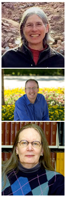 From the top: Clara Deser, James Randerson, and Linda Mearns.