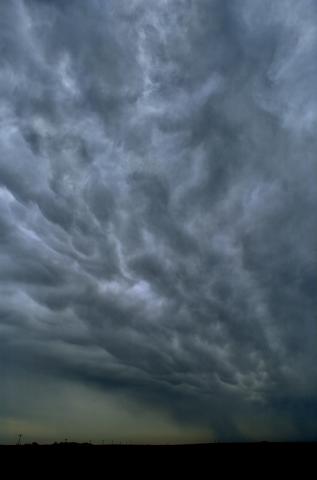 Multiple storm systems converge over the Great Plains into immense thunderstorms that bring much of the spring rainfall. Courtesy of ARM Climate Research Facility 