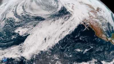 This atmospheric river made landfall over Southern California in February 2019 and caused record-level rain and mountain snow as well as flash floods and mudslides in several places. 