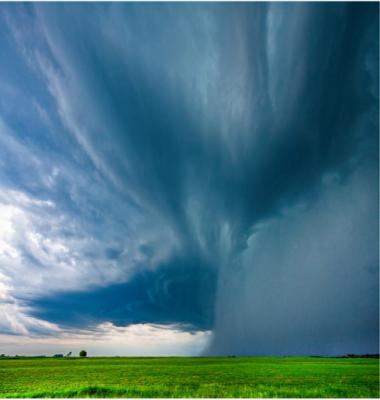 Mesoscale convective systems, the largest form of deep convective storms, produce heavy precipitation and soil moisture anomalies over large areas. These may influence subsequent rainfall in the central U.S. through soil moisture–precipitation feedback. 