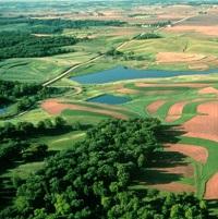 A new analysis technique developed at PNNL will help researchers understand model results for potential changes in land-use practices, including for agriculture and forestry. 