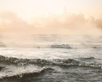 Sea spray