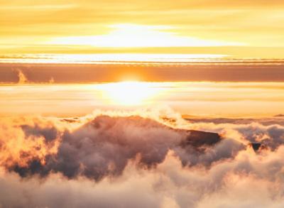 orange sunrise