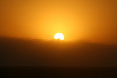 orange sunset